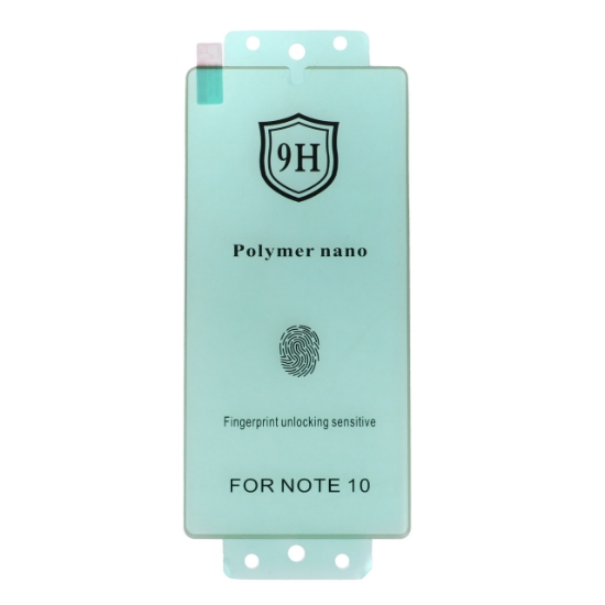 تصویر گلس گوشی Full Cover Polymer nano برای Samsung Note 10