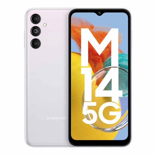 تصویر گوشی موبایل سامسونگ مدل Galaxy M14 5G دو سیم کارت ظرفیت 128 گیگابایت رم 6 گیگابایت