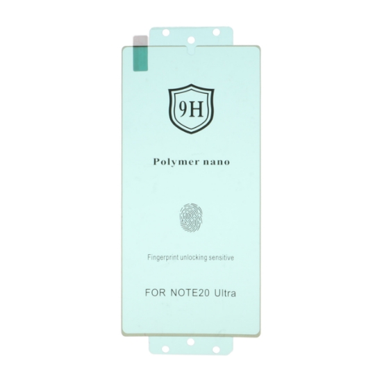 تصویر محافظ صفحه نمایش Full Cover Polymer nano (New) مدل Samsung Note 20 Ultra