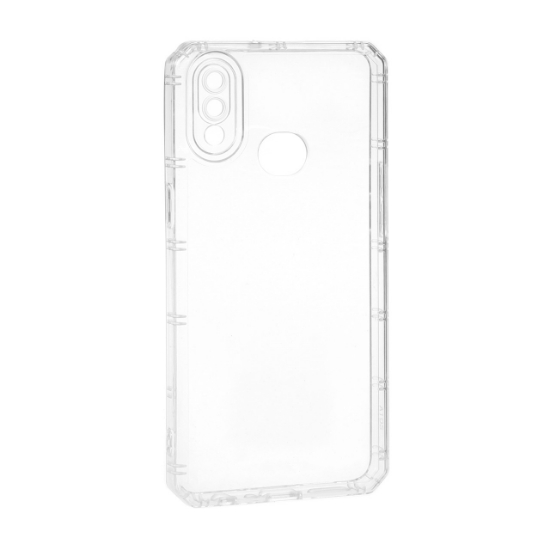 تصویر قاب گوشی شفاف محافظ لنزدار برای Samsung M01S / A10S