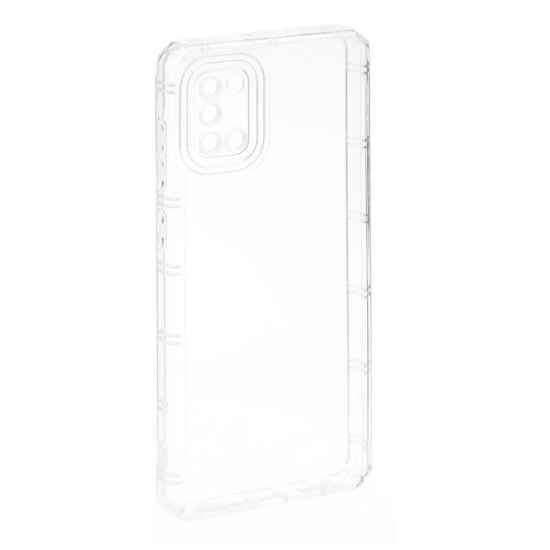 تصویر قاب گوشی شفاف محافظ لنزدار برای Samsung A31