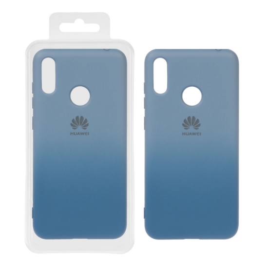 تصویر قاب گوشی سیلیکونی دو رنگ محافظ لنزدار برای Huawei Y7 Prime 2019 - طرح 266