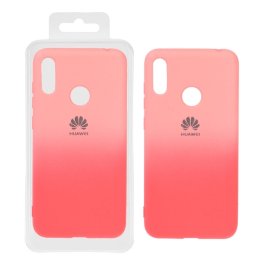 تصویر قاب گوشی سیلیکونی دو رنگ محافظ لنزدار برای Huawei Y7 Prime 2019 - طرح 267