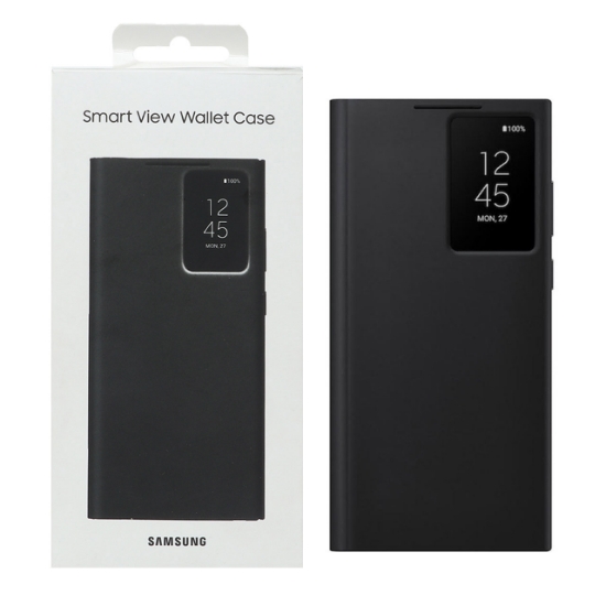 تصویر کیف هوشمند اورجینال سامسونگ Smart View برای Samsung Galaxy S23 Ultra