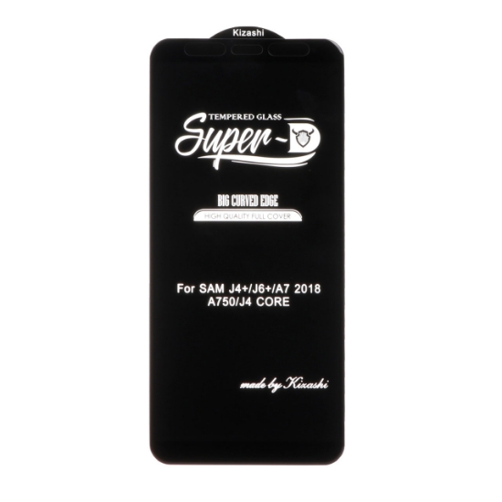 تصویر گلس گوشی Full Cover Super D Kizashi-ESD برای Samsung A750 / A7 2018 / J4 Core / J4 Plus / / J6 Plus