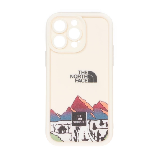 تصویر قاب گوشی Solid Case North Face طرح دار برای iPhone 13 Pro Max