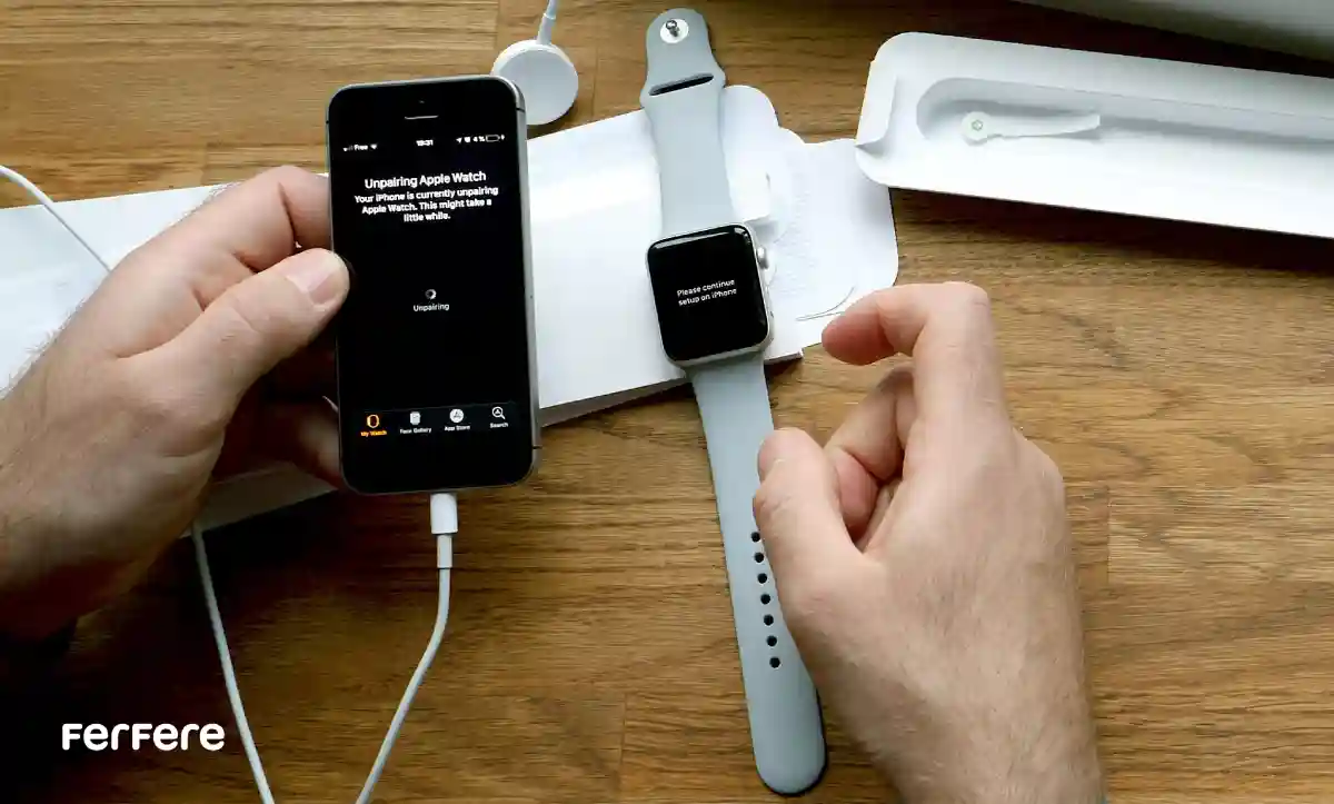 آنپیر کردن اپل واچ از آیفون