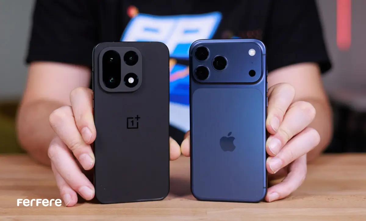 مقایسه OnePlus 15 و iPhone 17 Pro