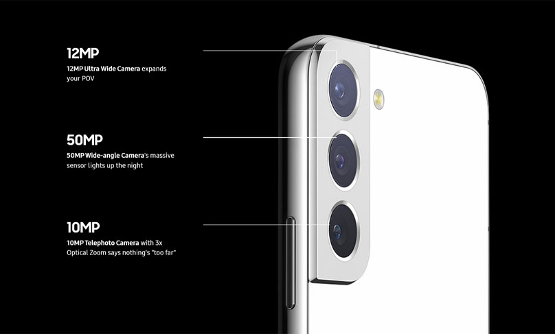 بهترین گوشی سامسونگ از نظر دوربین: گوشی موبایل سامسونگ مدل Galaxy S22 5G