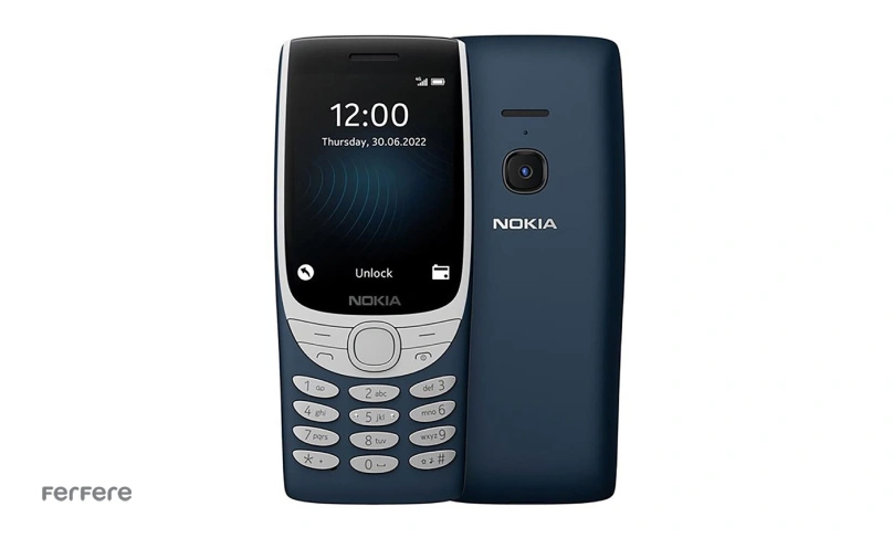 گوشی موبایل نوکیا مدل 8210 4G دو سیم کارت ظرفیت 128 مگابایت و رم 48 مگابایت