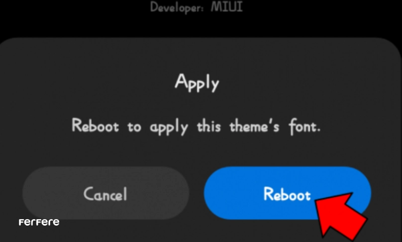 تغییر فونت گوشی شیائومی از طریق تنظیمات و بدون نیاز به برنامه