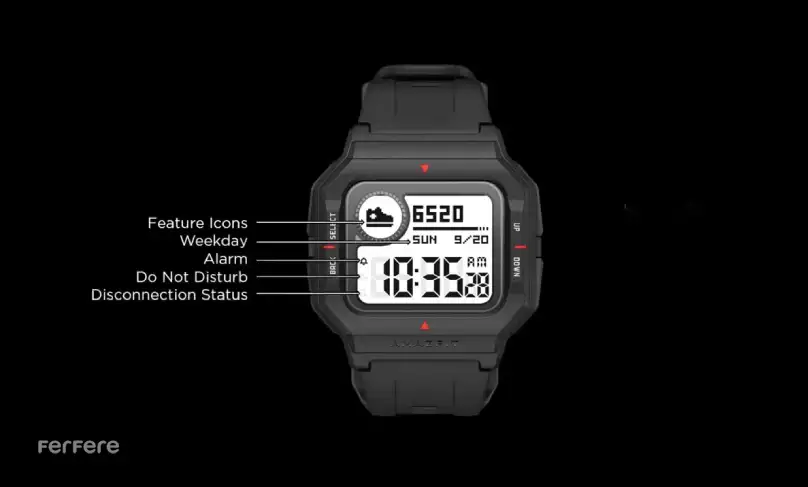 راه اندازی ساعت هوشمند امیزفیت neo
