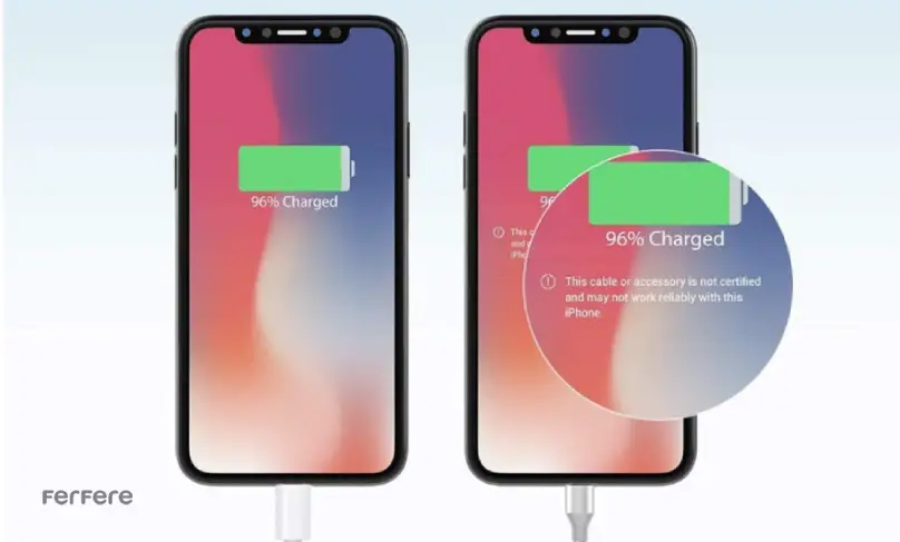 نحوه تشخيص كابل اصلي ايفون از تقلبی