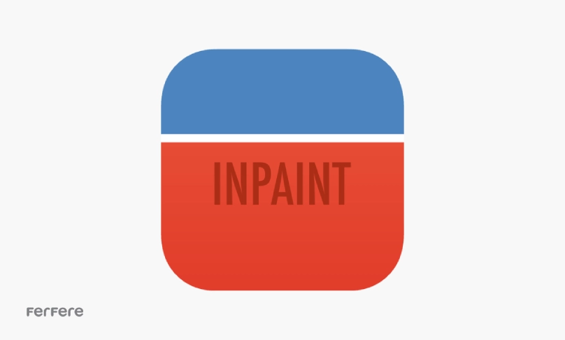 حذف اشیا از عکس با اپلیکیشن inpaint