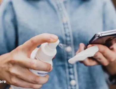 لکه جوهر روی قاب سیلیکونی گوشی