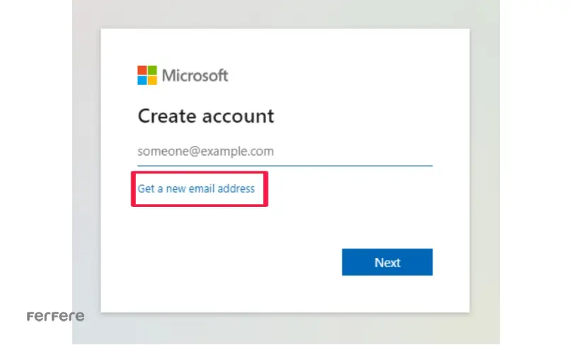 ساخت اکانت مایکروسافت