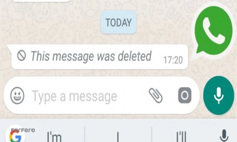 خواندن پیام های حذف شده واتساپ