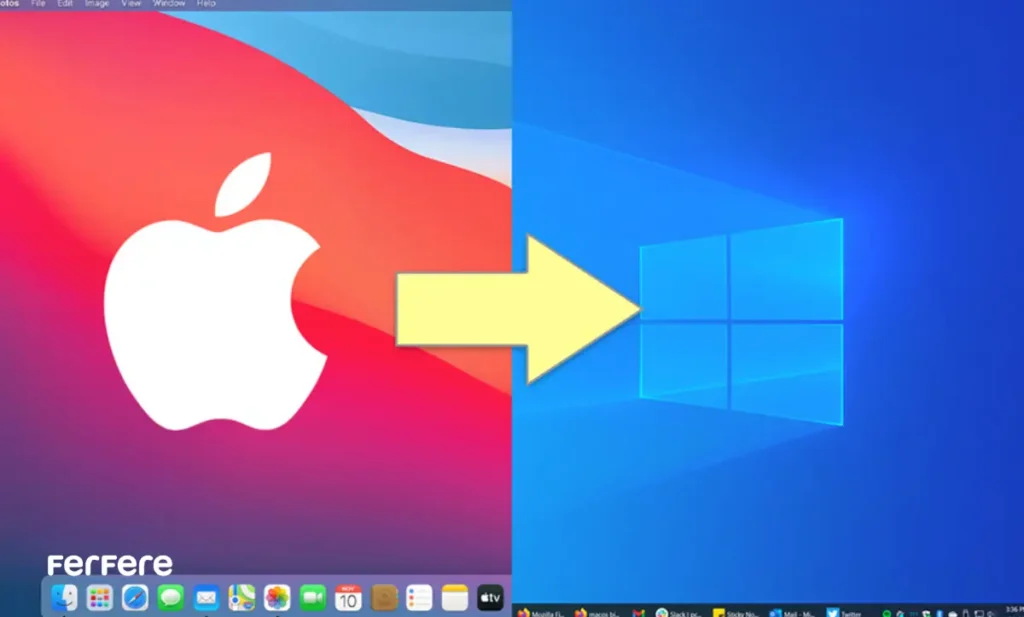 نصب ویندوز روی مک