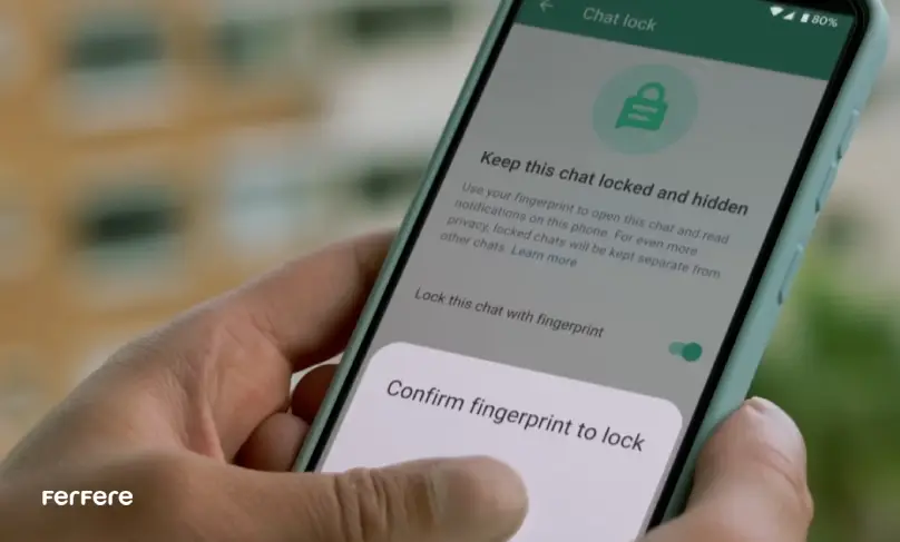 قفل گذاشتن روی واتساپ