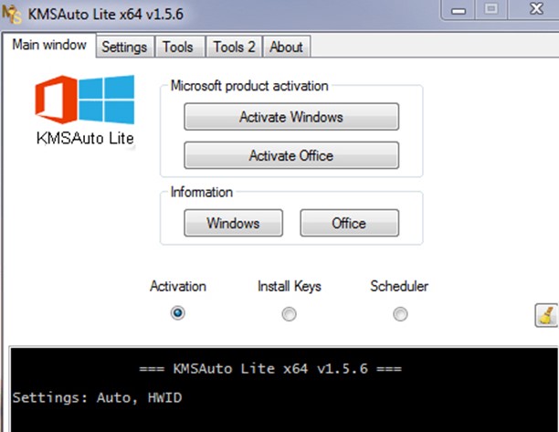 فعال سازی آفیس با KMSAuto Lite