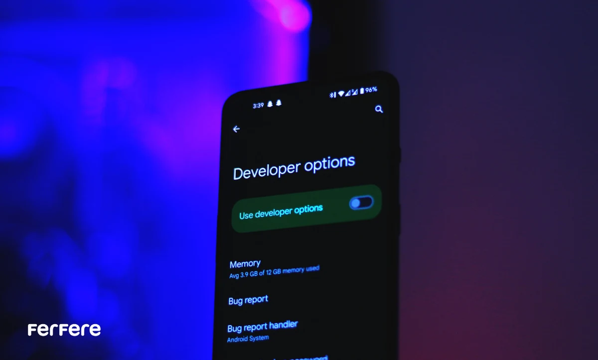 Developer Option گوشی اندروید