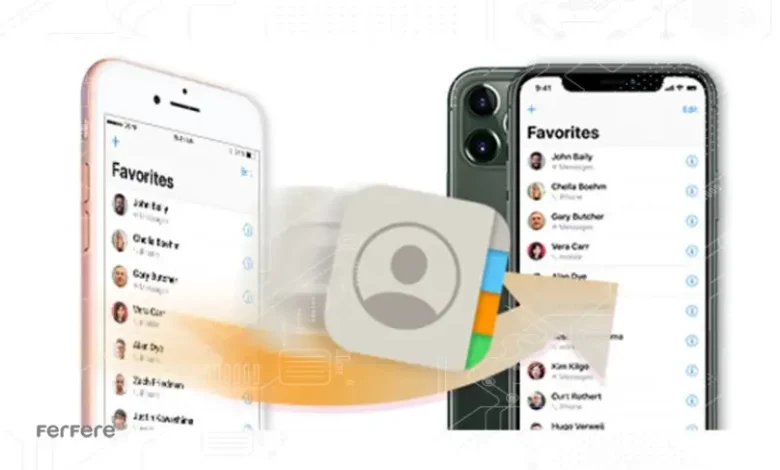 انتقال مخاطبین آیفون قدیمی به جدید