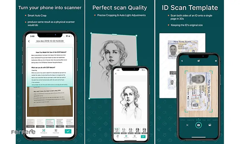 آموزش CamScanner آیفون