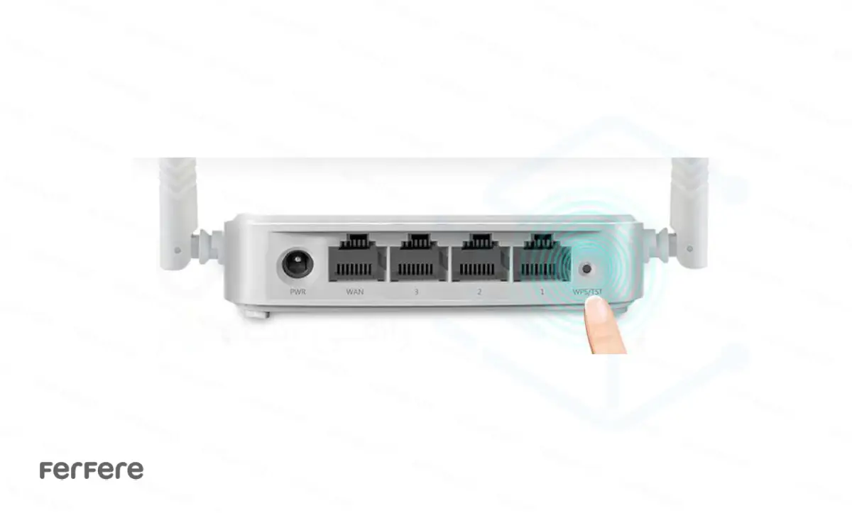 کلید WPS روی مودم