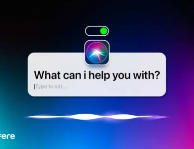 تایپ کردن در سیری