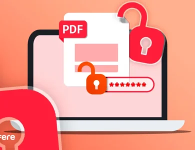 گذاشتن رمز روی pdf