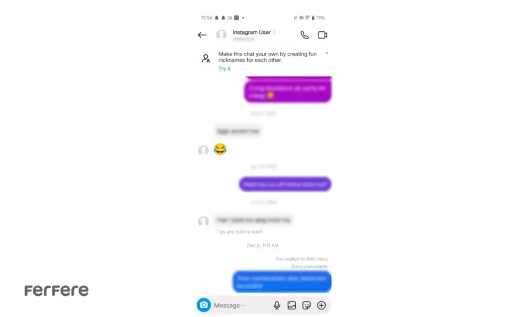 بلاک شدن در اینستاگرام