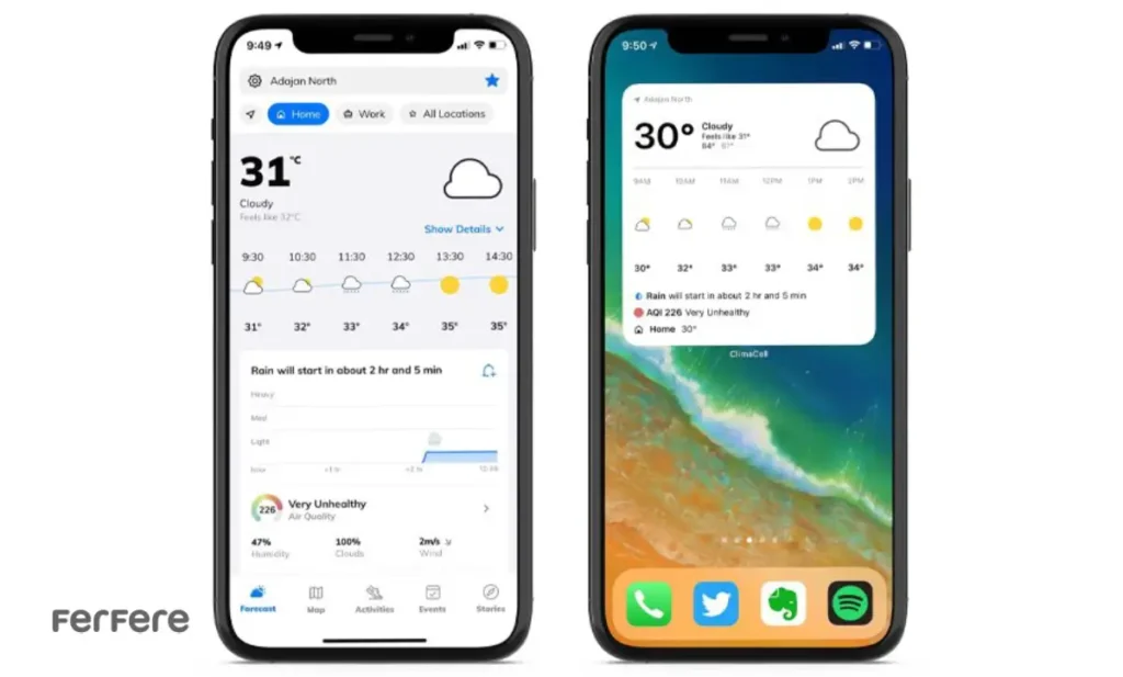 چیدمان آیکون ها در ios 18