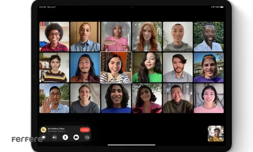 تماس گروهی FaceTime