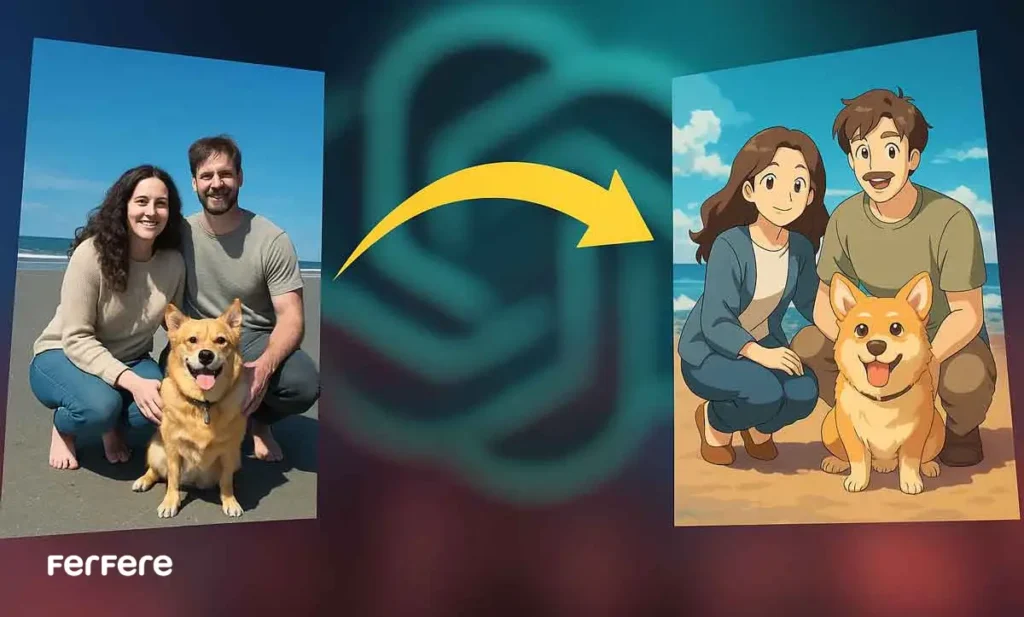 ساخت عکس با استودیو جیبلی (Studio Ghibli)
