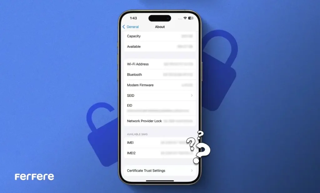 تشخیص آنلاک بودن آیفون