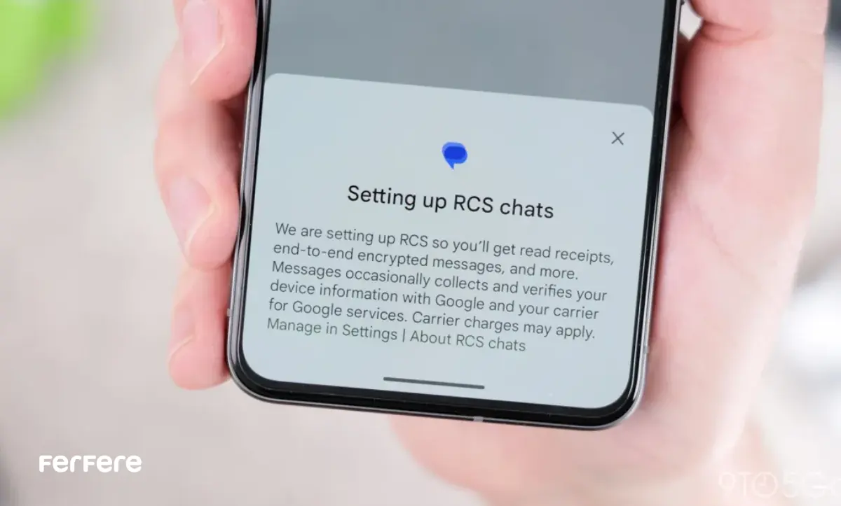فعالسازی قابلیت RCS messaging