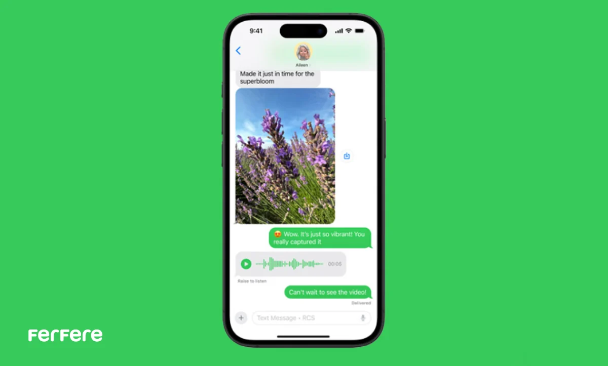 فعالسازی قابلیت RCS messaging