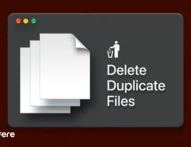 حذف فایل های تکراری در macOS