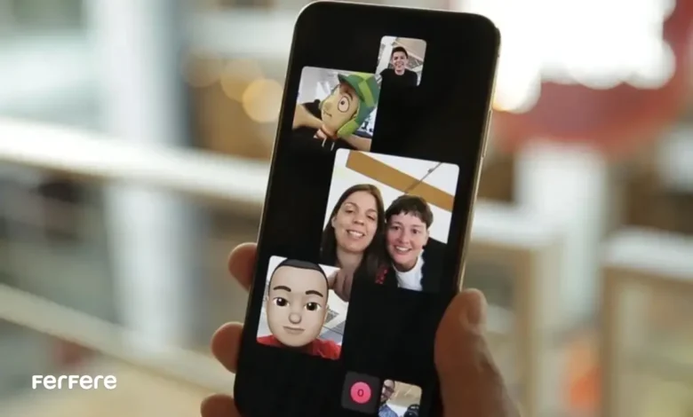 تماس گروهی FaceTime