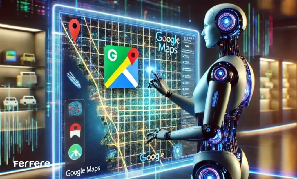 هوش مصنوعی در گوگل مپ