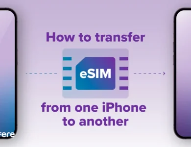 انتقال eSIM از آیفون قدیمی به جدید
