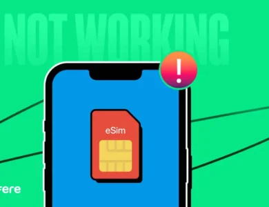 رفع مشکل کار نکردن eSIM در آیفون