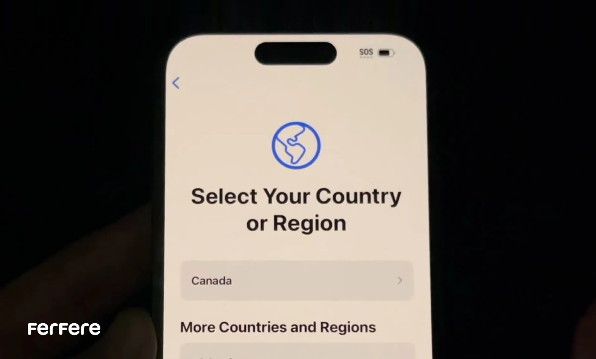 تغییر ریجن گوشی