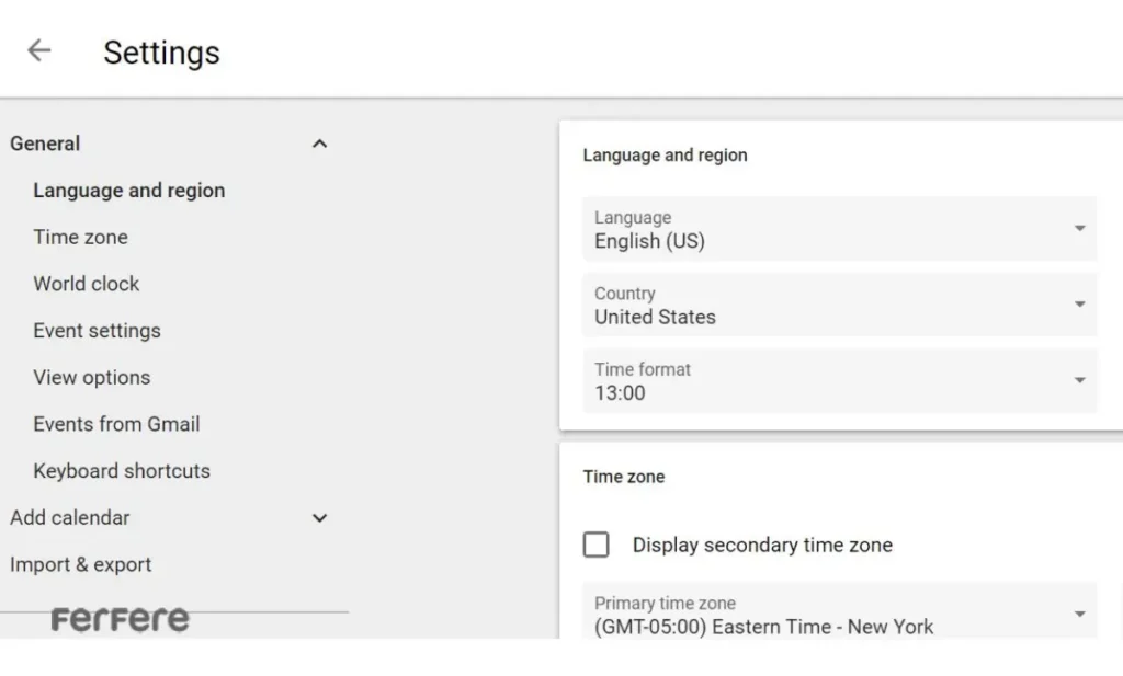 استفاده از گوگل کلندر