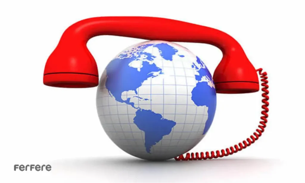 هزینه تماس با خارج از کشور