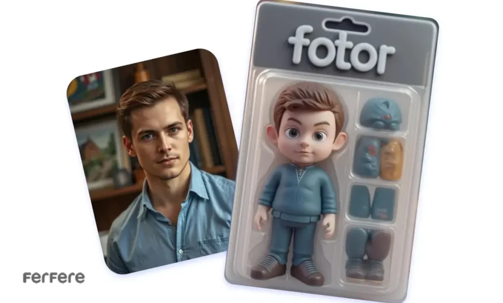 تبدیل عکس به اکشن فیگور