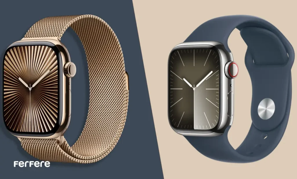 مقایسه اپل واچ سری 9 با سری 10