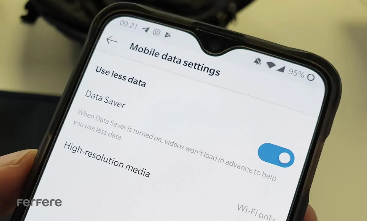 کاهش مصرف اینترنت اینستاگرام