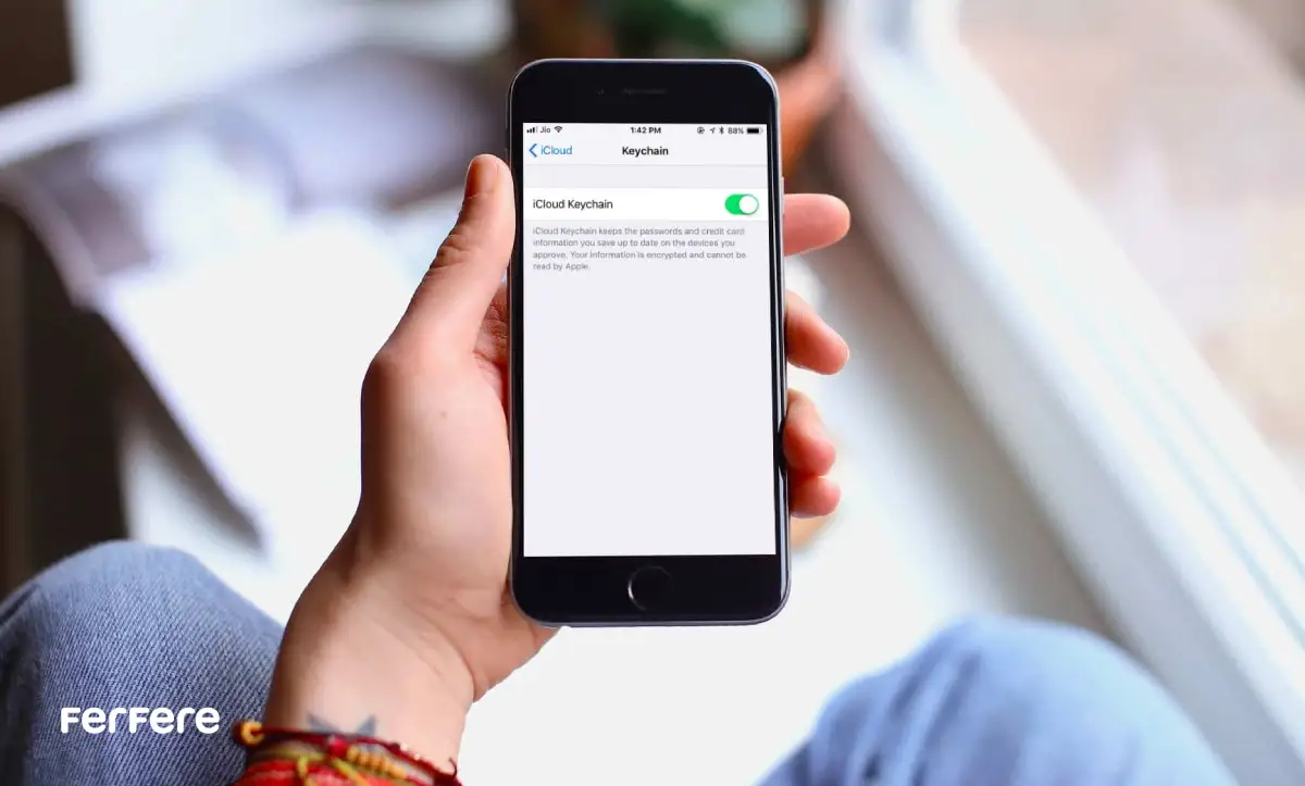 فعالسازی iCloud Keychain