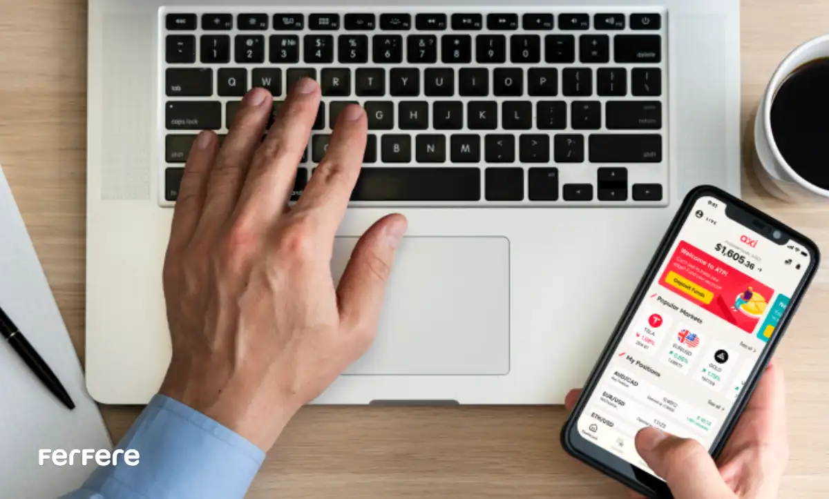 ترید با گوشی موبایل